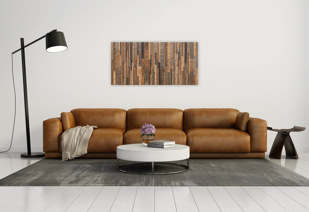 reclaimed wood wall art