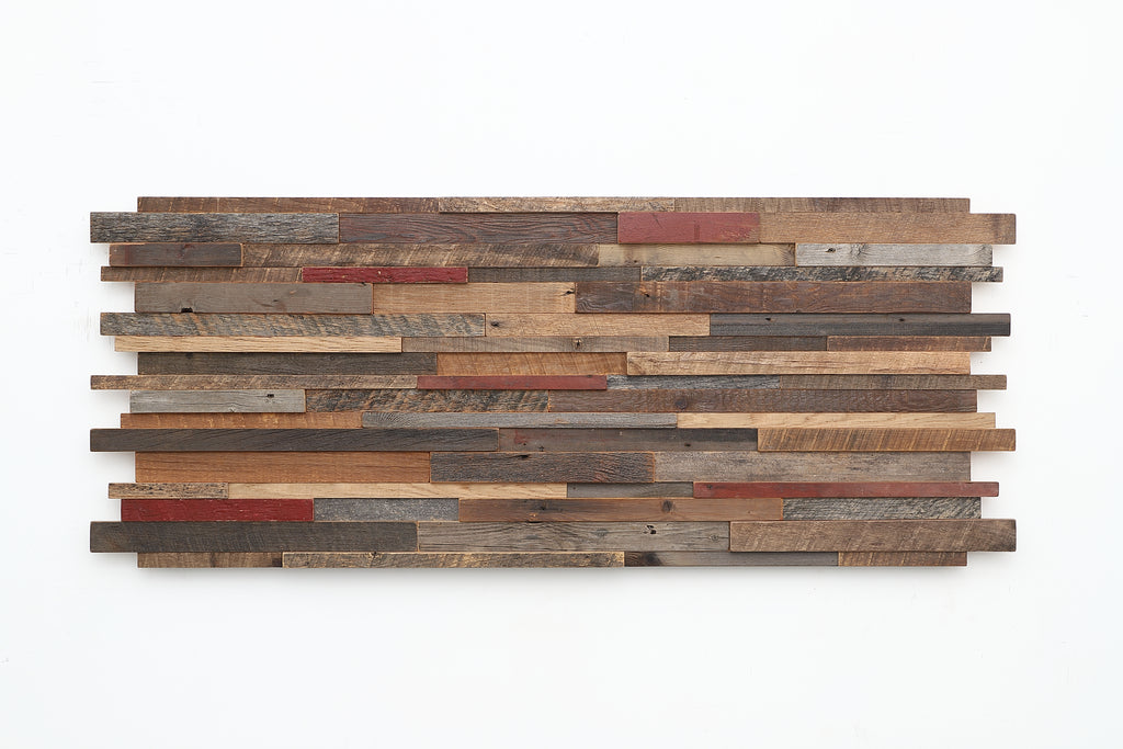 Reclaimed wood wall art 