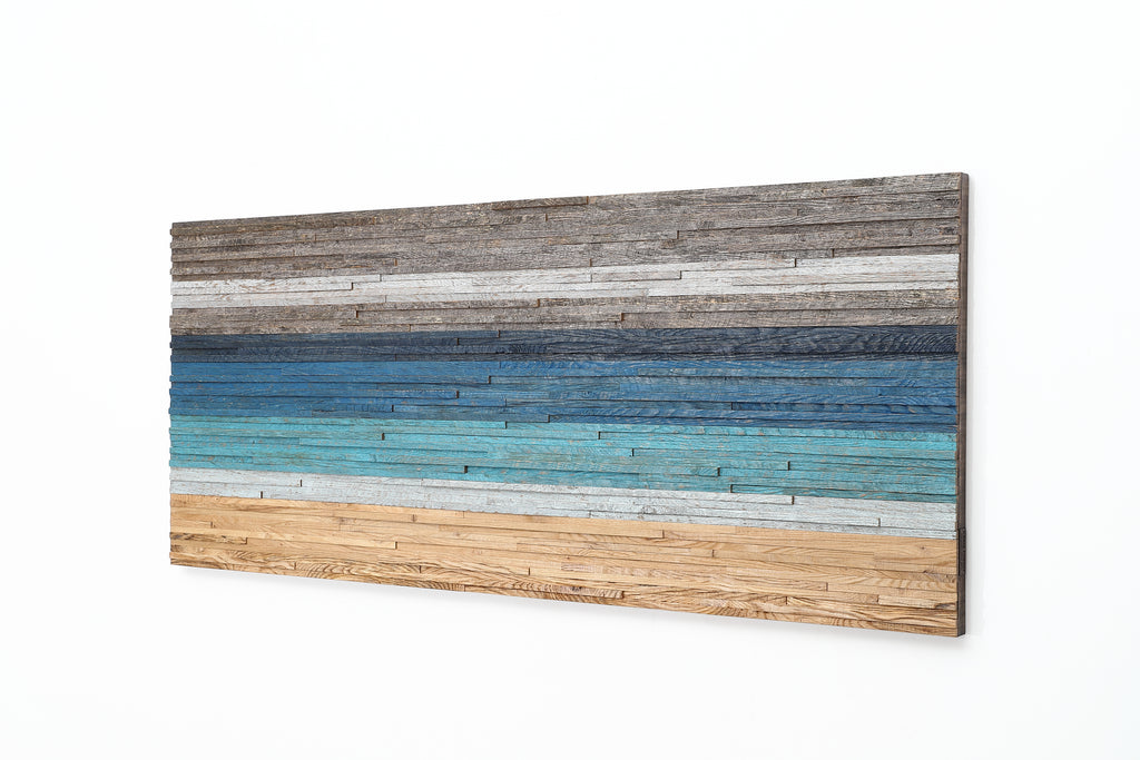 Beachscape  wood wall art 