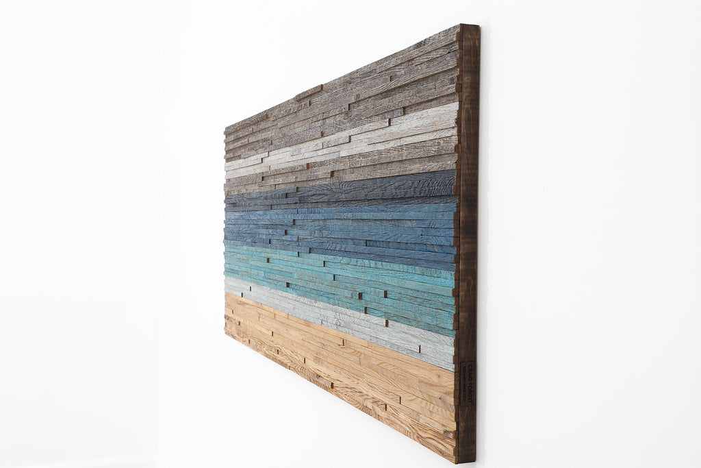 Beachscape  wood wall art 