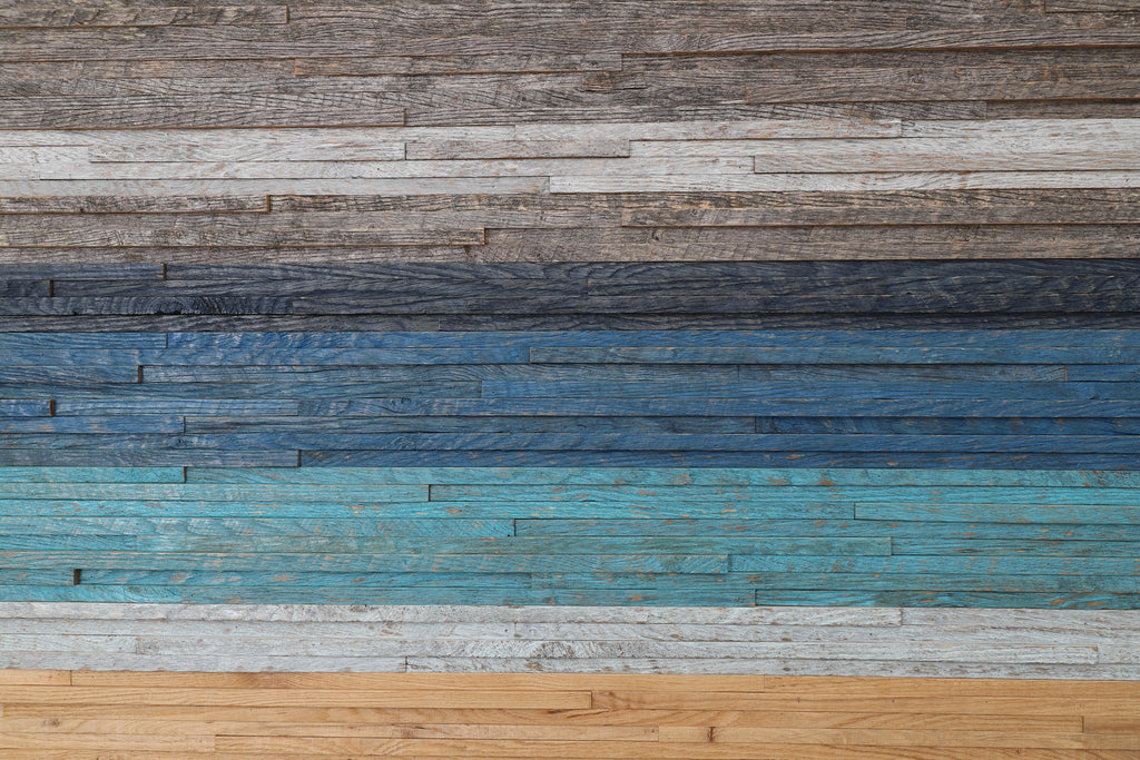 Beachscape  wood wall art 