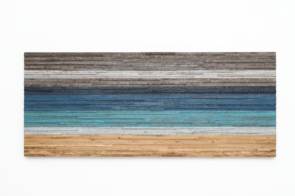 Beachscape  wood wall art 
