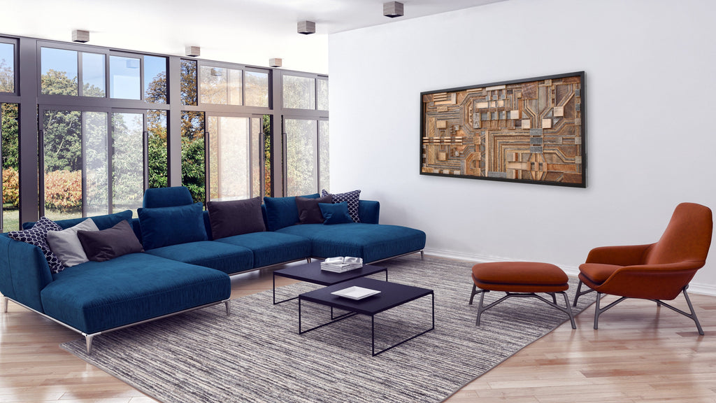 Circuit Board, wood wall art