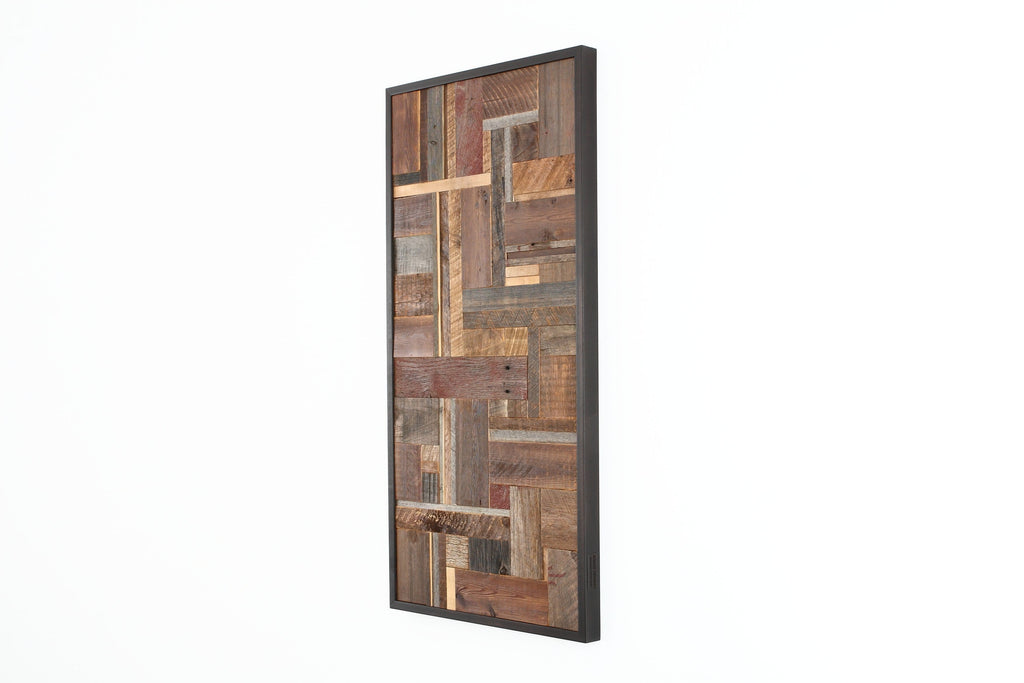 reclaimed wood  art
