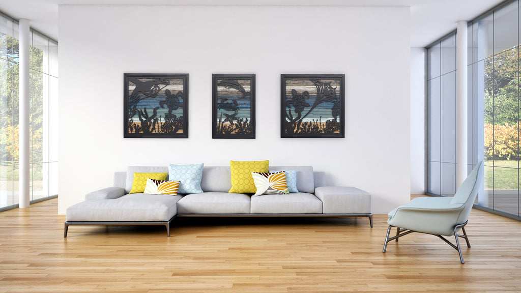 ocean reef wall art 