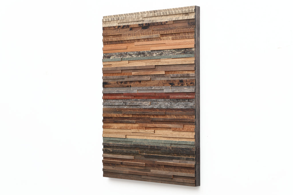 reclaimed wood wall art