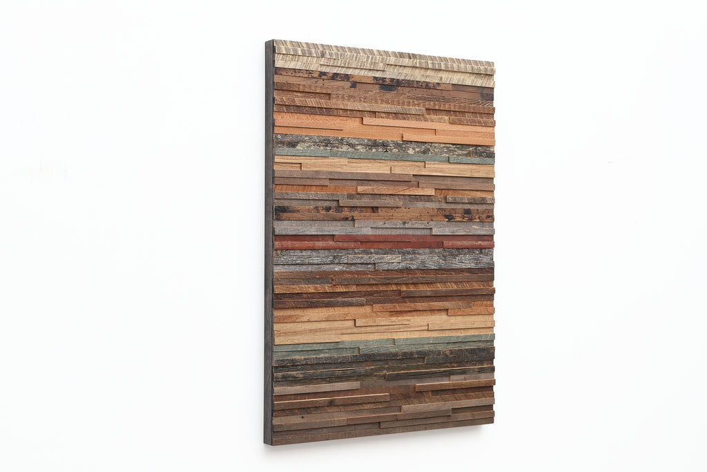 reclaimed wood wall art