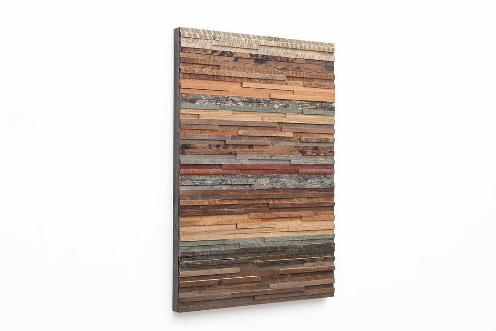 reclaimed wood wall art