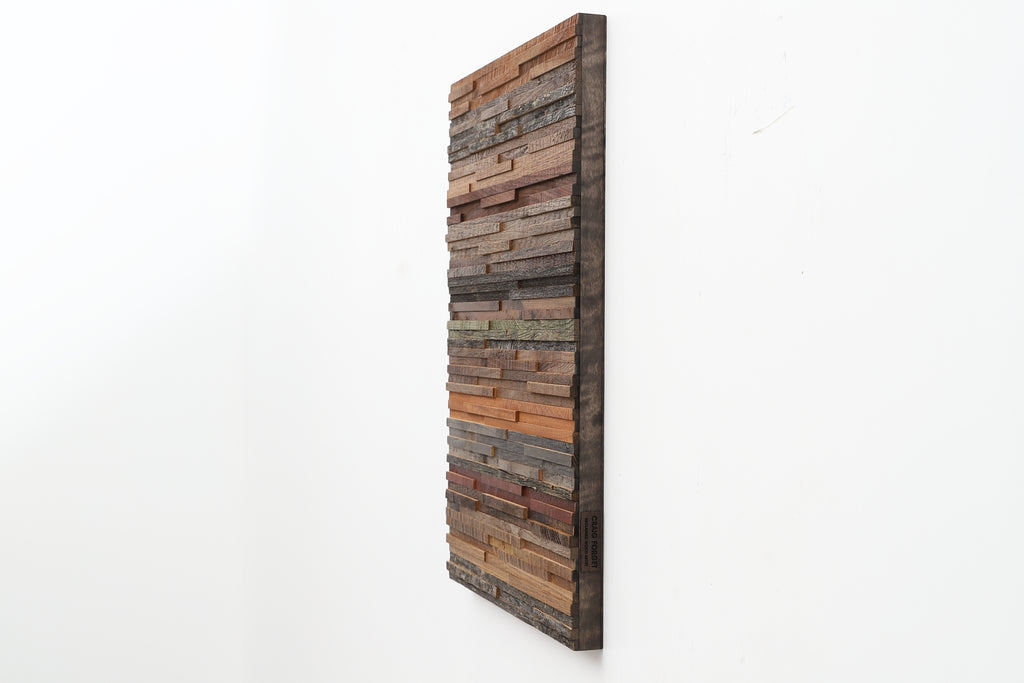 reclaimed wood wall art 