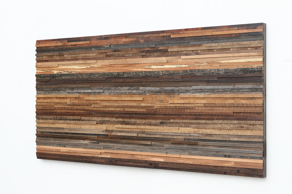 reclaimed wood wall art 