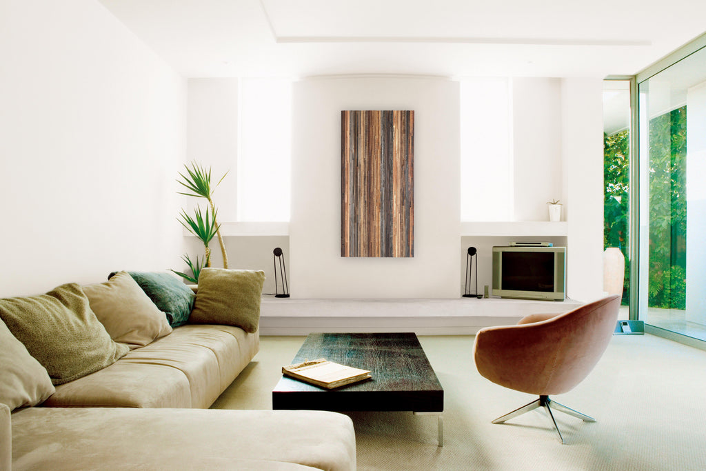 reclaimed wood wall art 