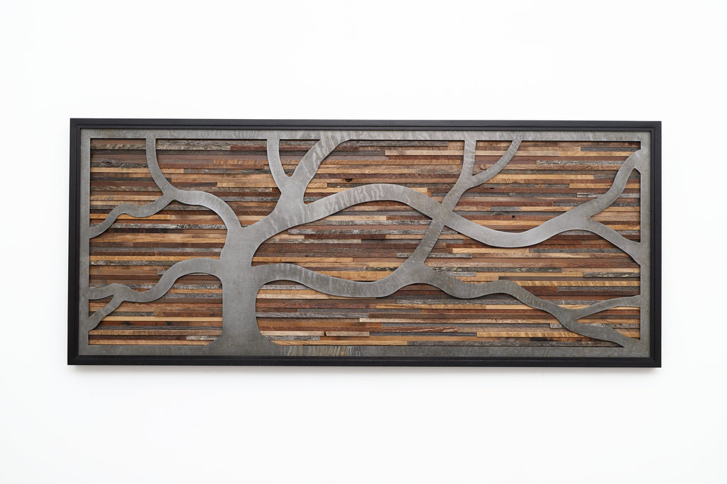 windswept tree artwork 