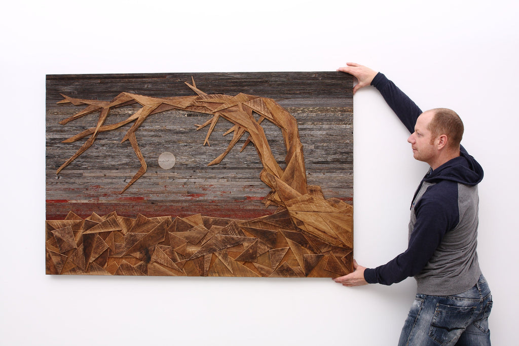 Jeffrey Pine, yosemite national park, wood wall art 