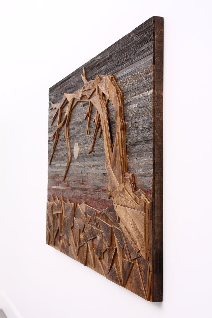 Jeffrey Pine, yosemite national park, wood wall art 