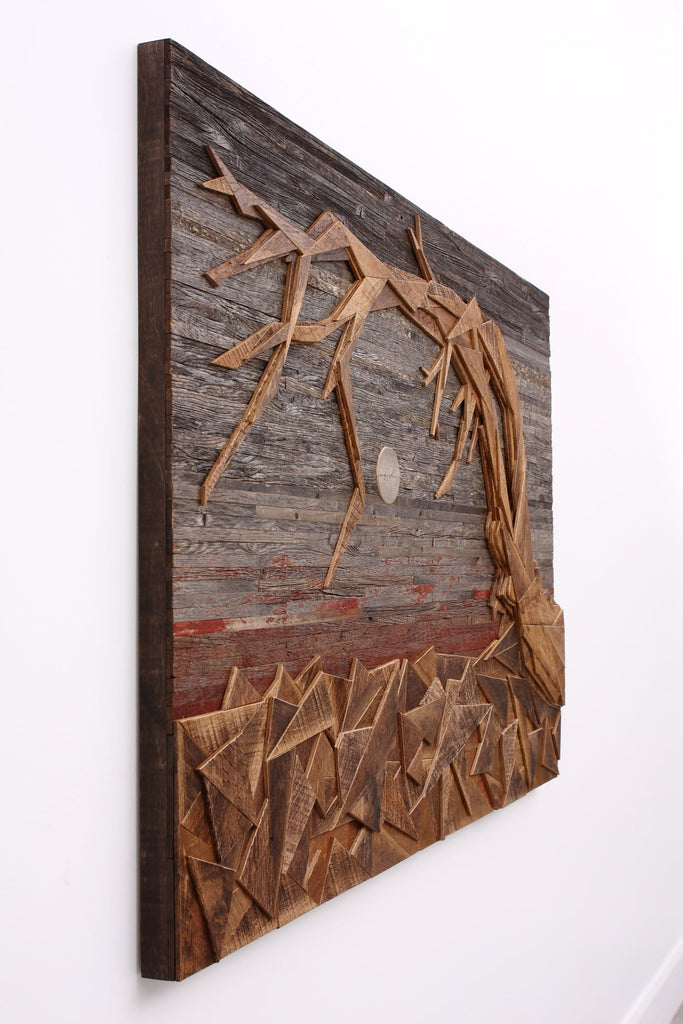 Jeffrey Pine, yosemite national park, wood wall art 