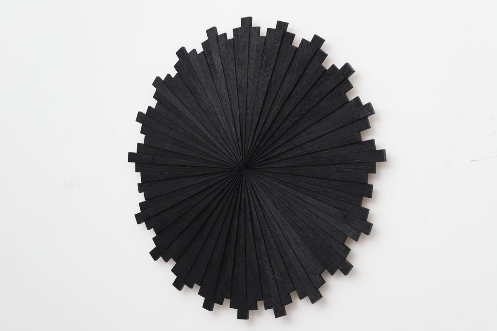 wood starburst wall art