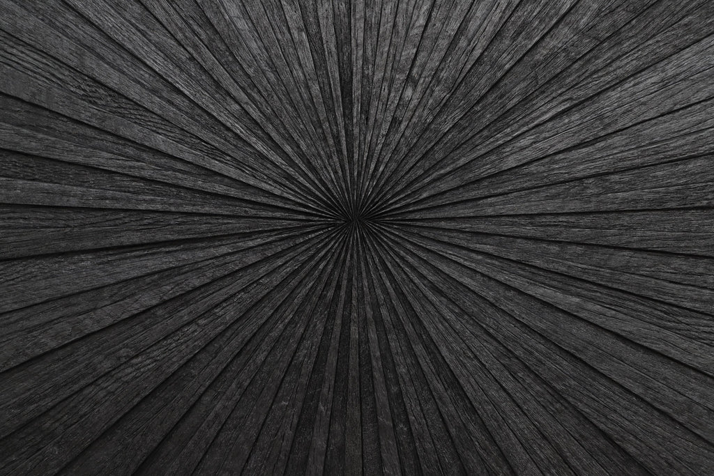 wood starburst wall art