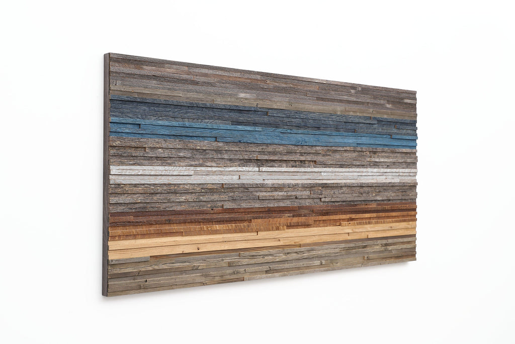 gradient wood artwork