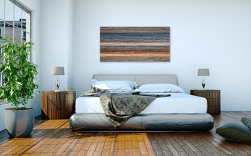 gradient wood artwork