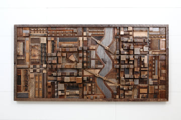 3 Dimentional wood cityscape 