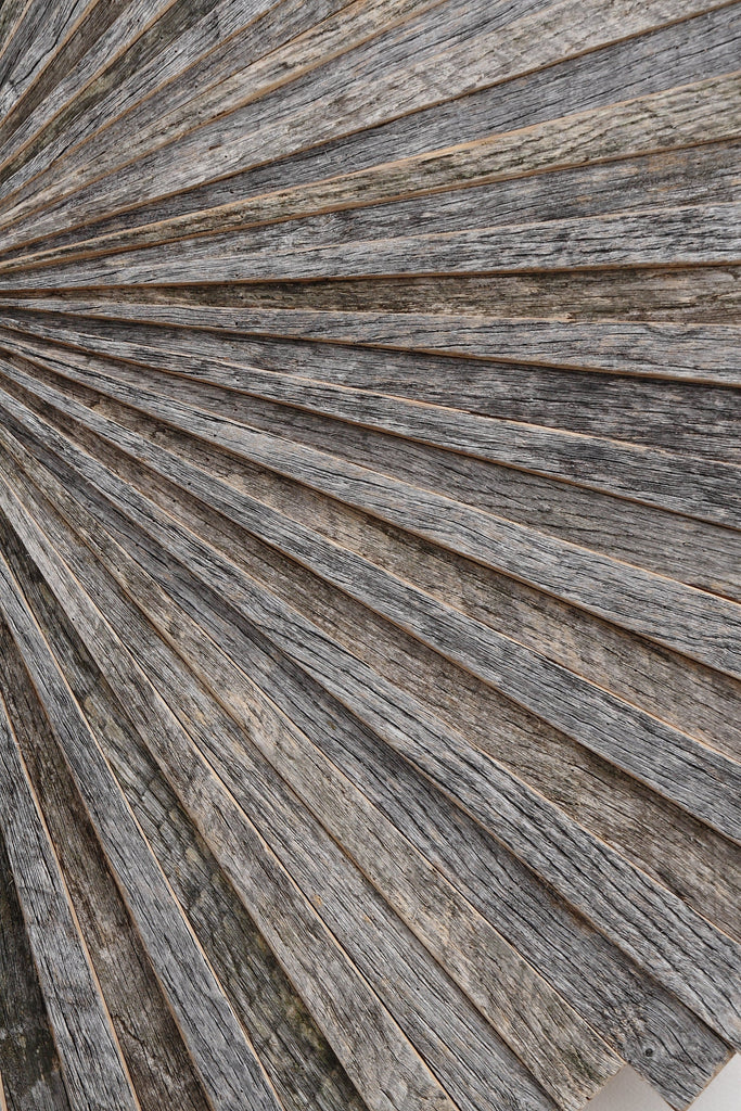 wood starburst wall art 