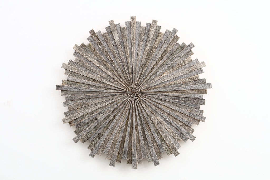 wood starburst wall art 