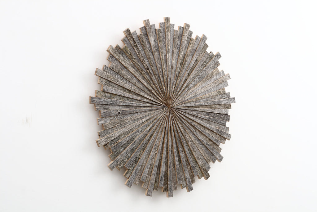 wood starburst wall art 
