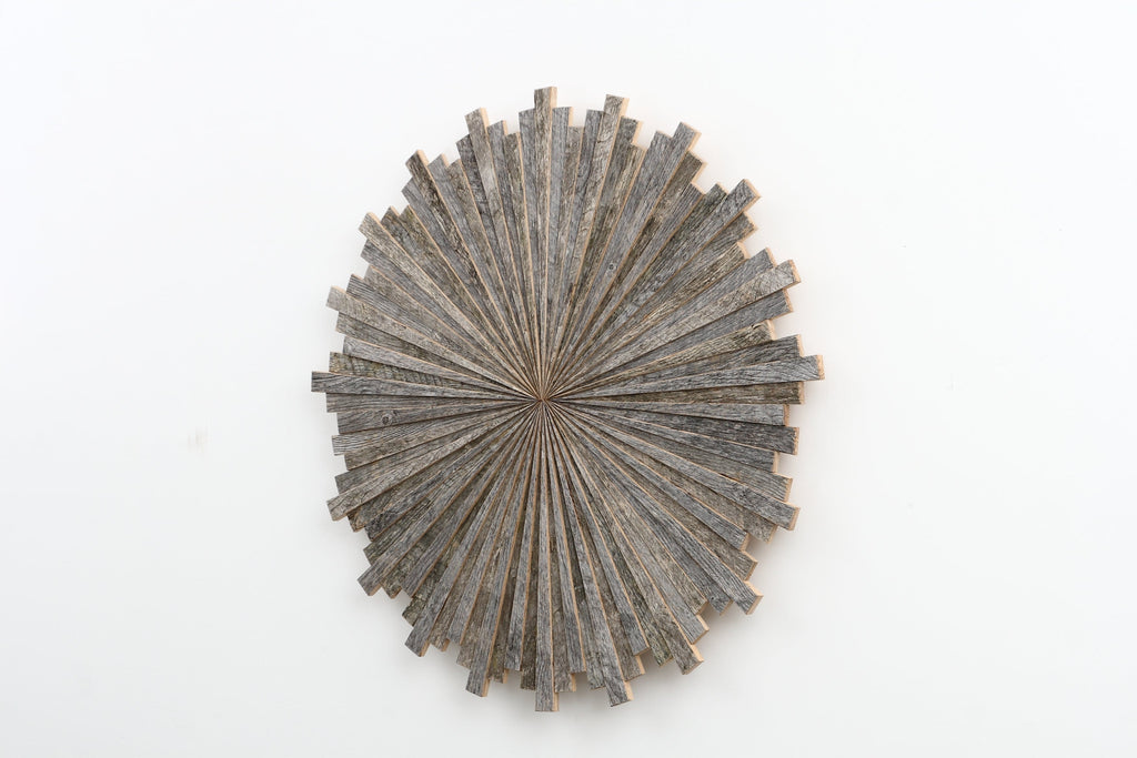 wood starburst wall art 