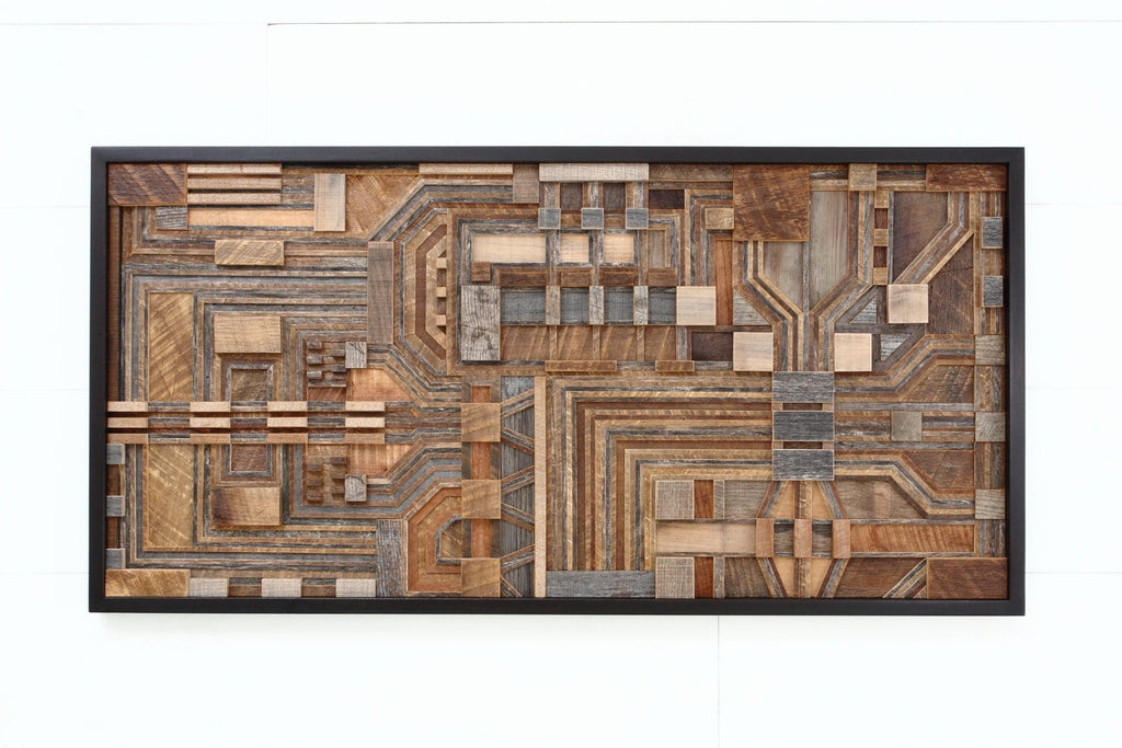 Circuit Board, wood wall art