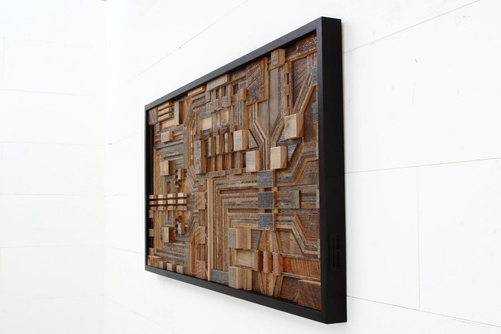 Circuit Board, wood wall art