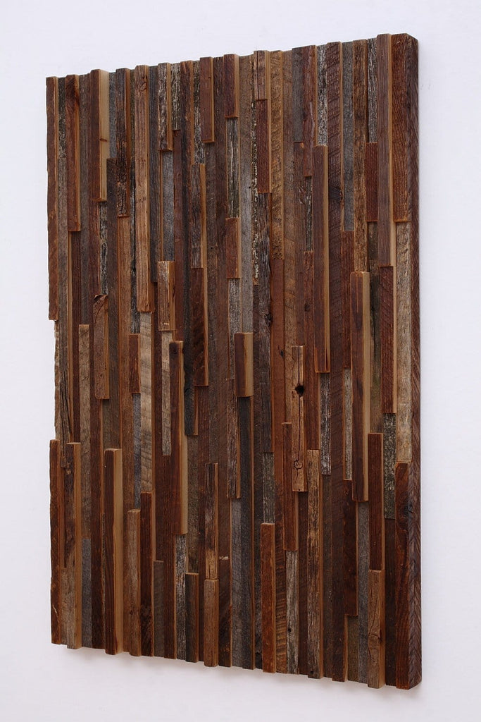 reclaimed wood wall art 