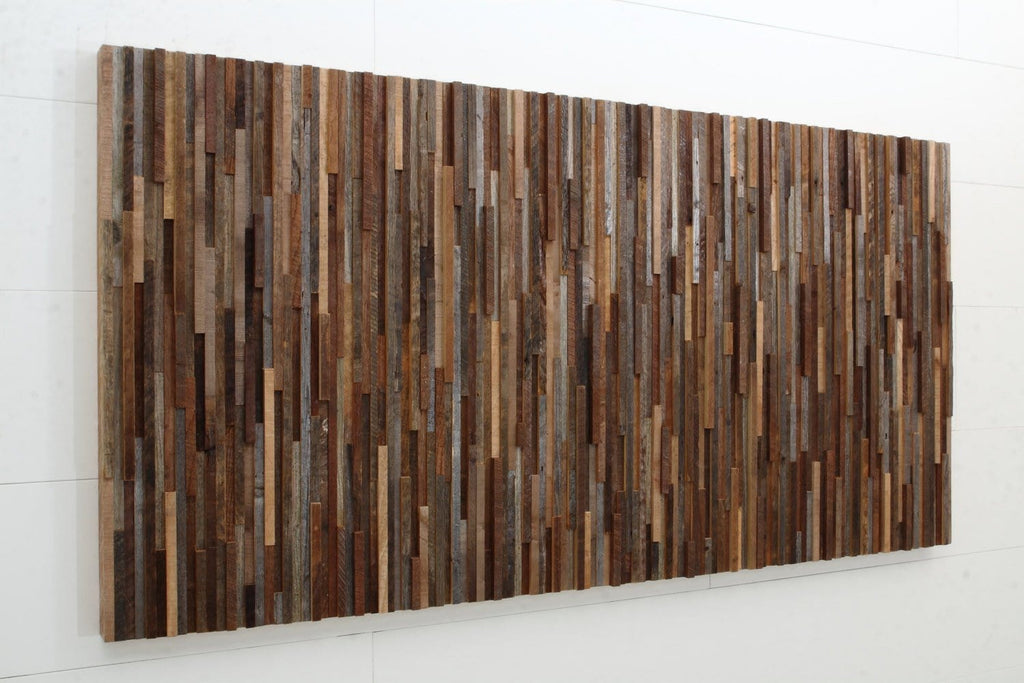 reclaimed wood wall art