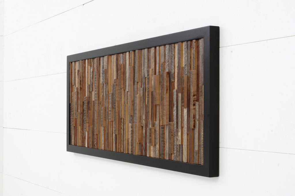 reclaimed wood wall art