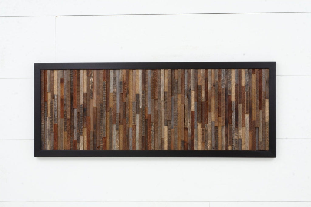 reclaimed wood wall art