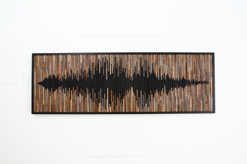 Sound Wave wood wall art