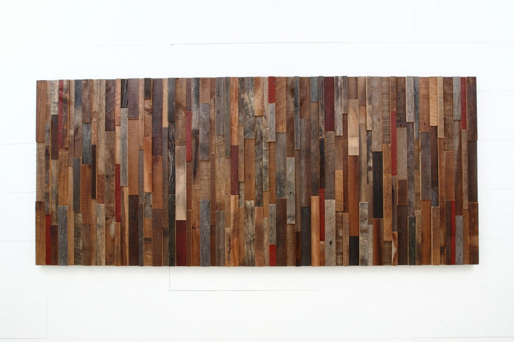 reclaimed wood wall art