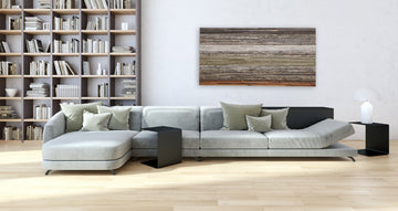 gradient moss wood artwork 